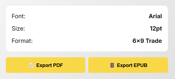 Step 3 - Customize & Export